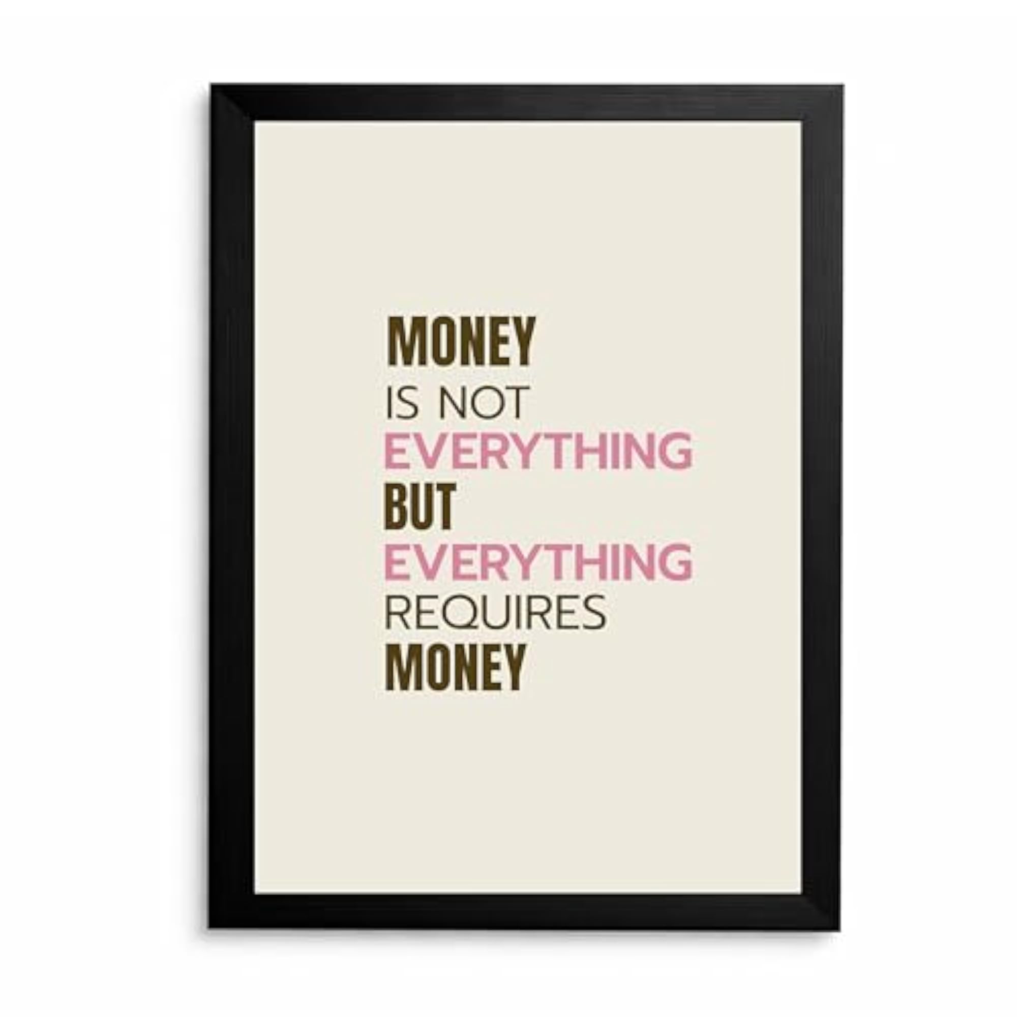 Motivational Wall Photo Frame with Inspirational Quote